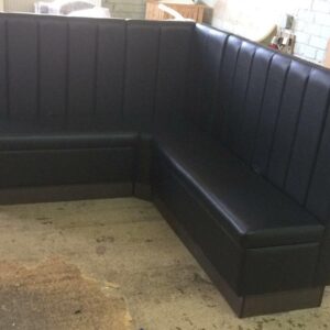 Neil's fluted back bespoke seating